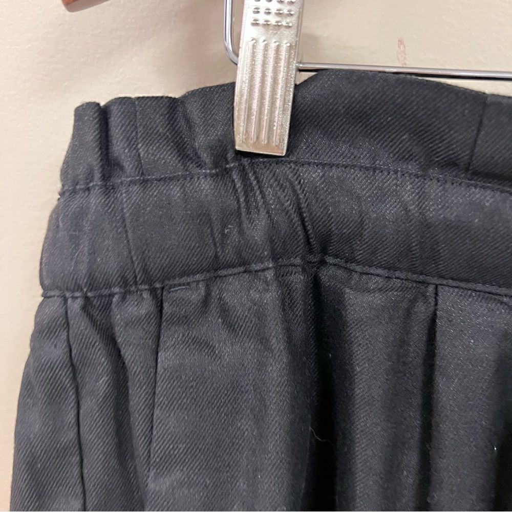 Express black linen blend high Rise shortie shorts XL - Picture 2 of 7